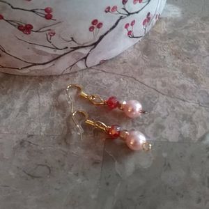 NWOT Handmade beaded earrings